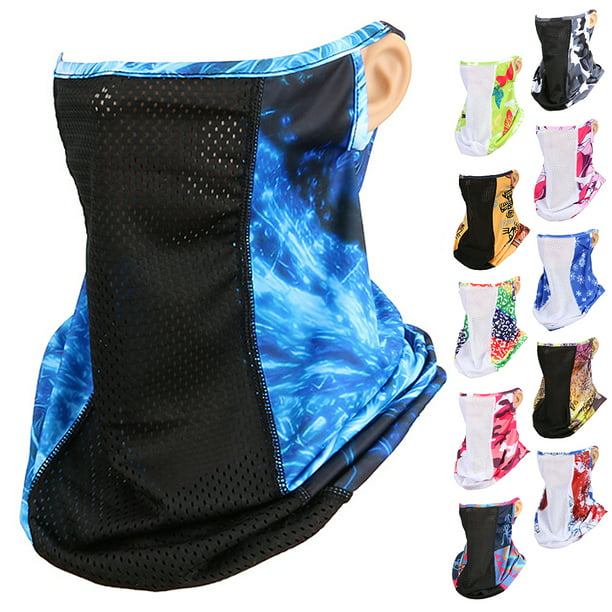 The Re-Scu-Ers Outdoor Seamless Ever-Changing Magic Headscarves Men And Women With 10 Filter Bicycle Riding Headscarves Scarf Scarf Windproof Bib Sunscreen 